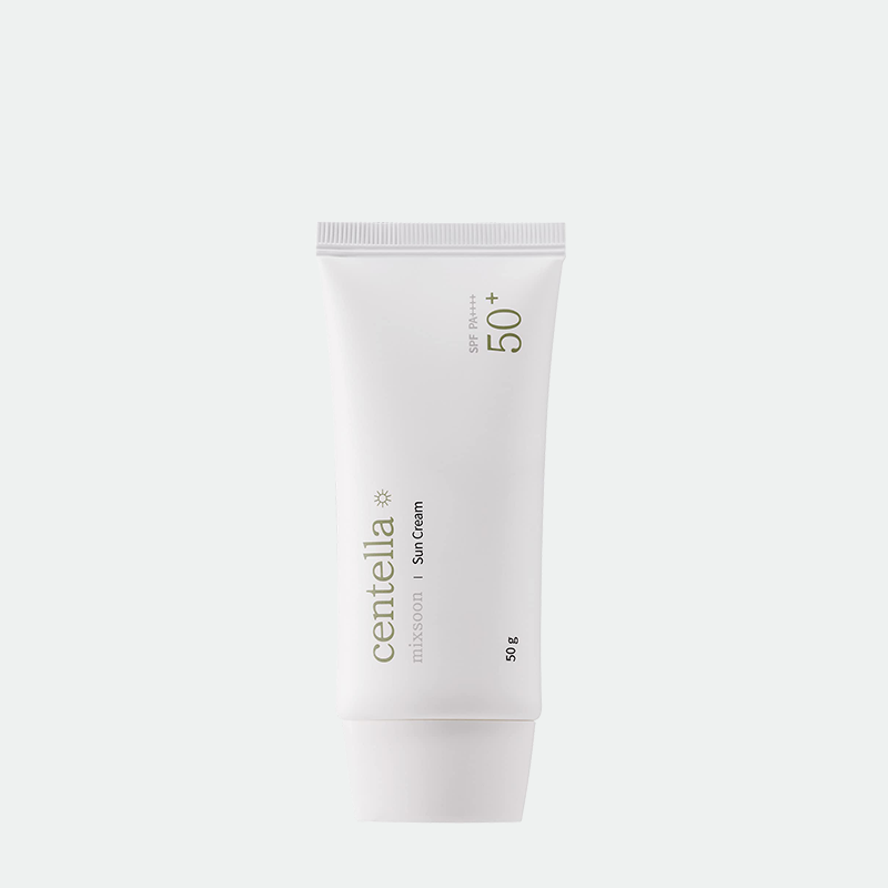 Centella Sun Cream SPF 50+ PA++++ | Acabado glowy