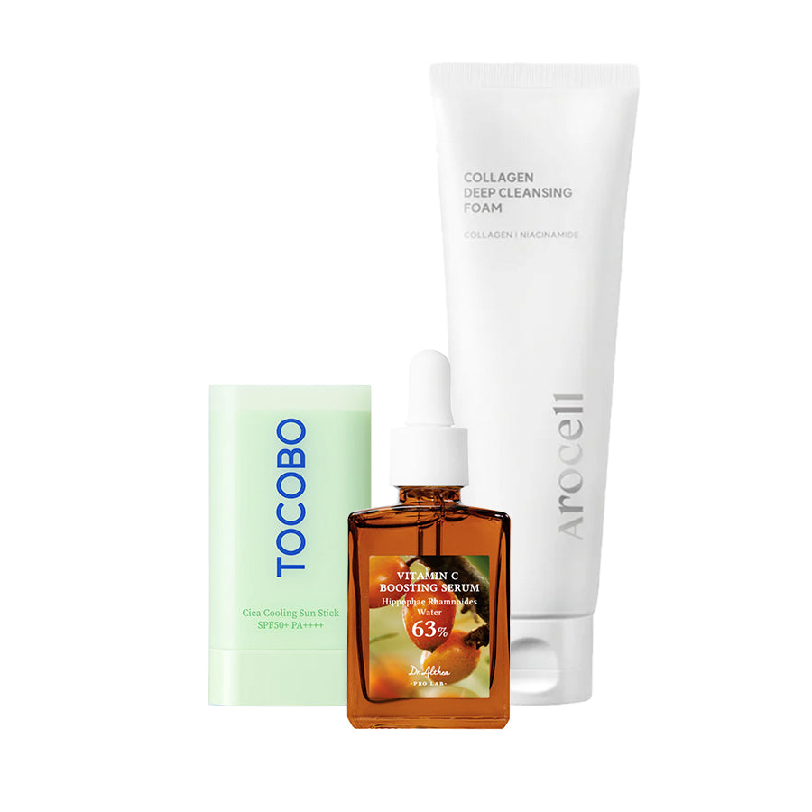 Kit Rutina Antioxidante - Vitamina C+Colágeno | 3 pzs