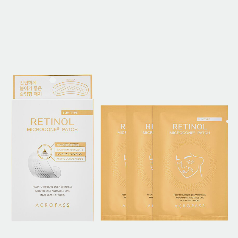 Retinol Microcone Patch (3 pares) | Parches para Líneas de Expresión