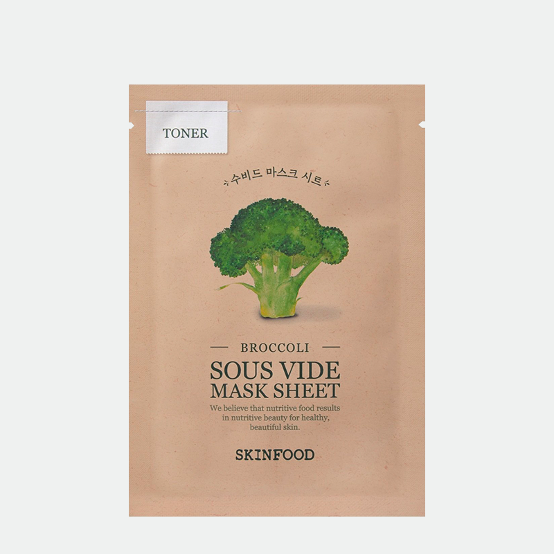 Sous Vide Mask Sheet 'Broccoli' | Mascarilla Revitalizante