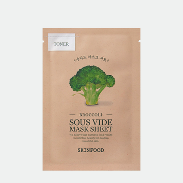Sous Vide Mask Sheet 'Broccoli' | Mascarilla Revitalizante