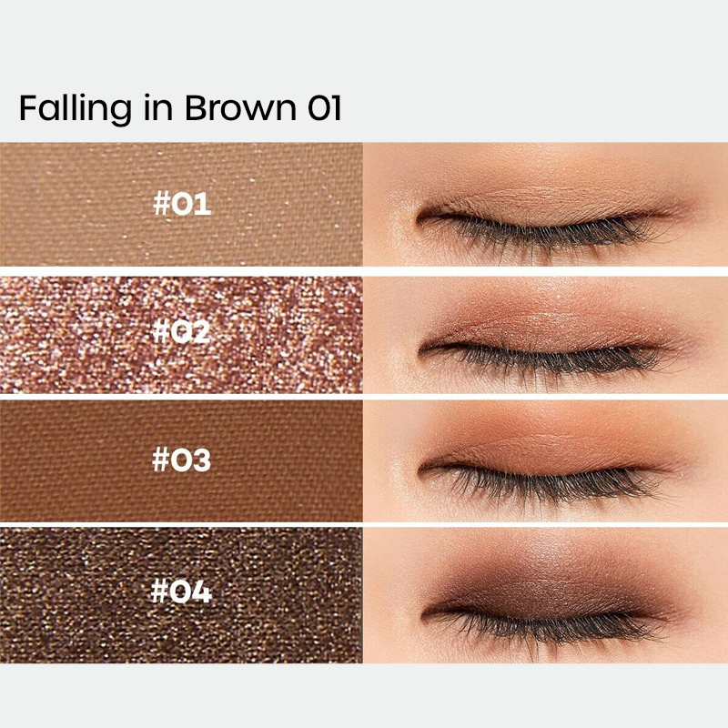 Falling in Eyeshadow Palette #01 Brown