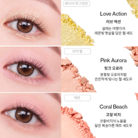 Glitterpedia Eye Palette Nº7 All of Peach Ade | Tonos vibrantes