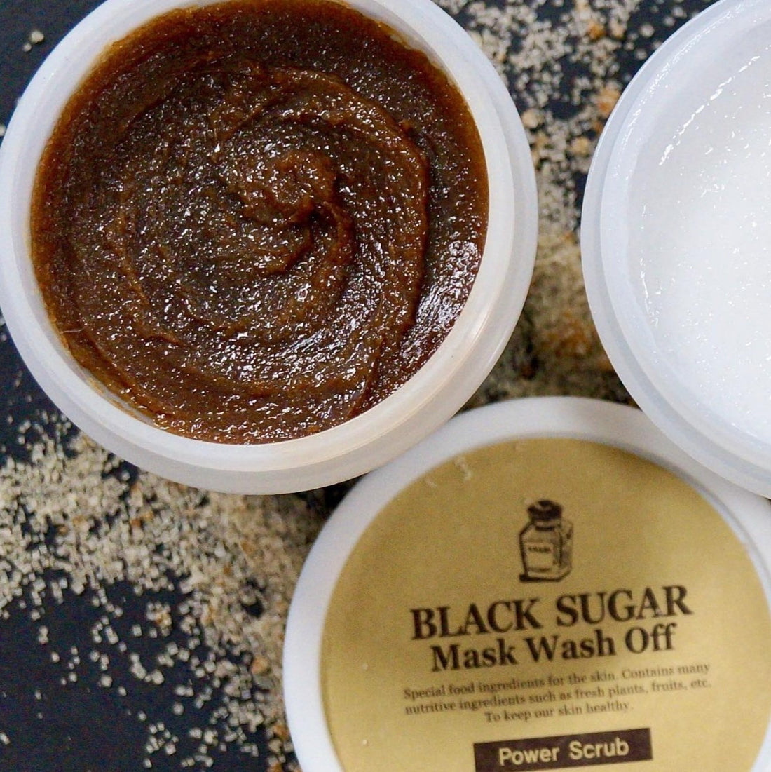 Black Sugar Mask Wash Off | Mascarilla exfoliante gentil